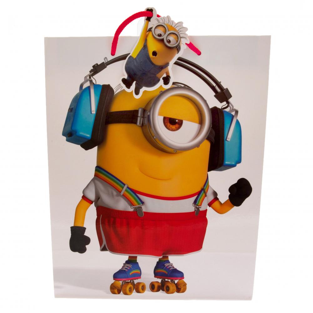 Minions Medium Gift Bag Birthday XMAS