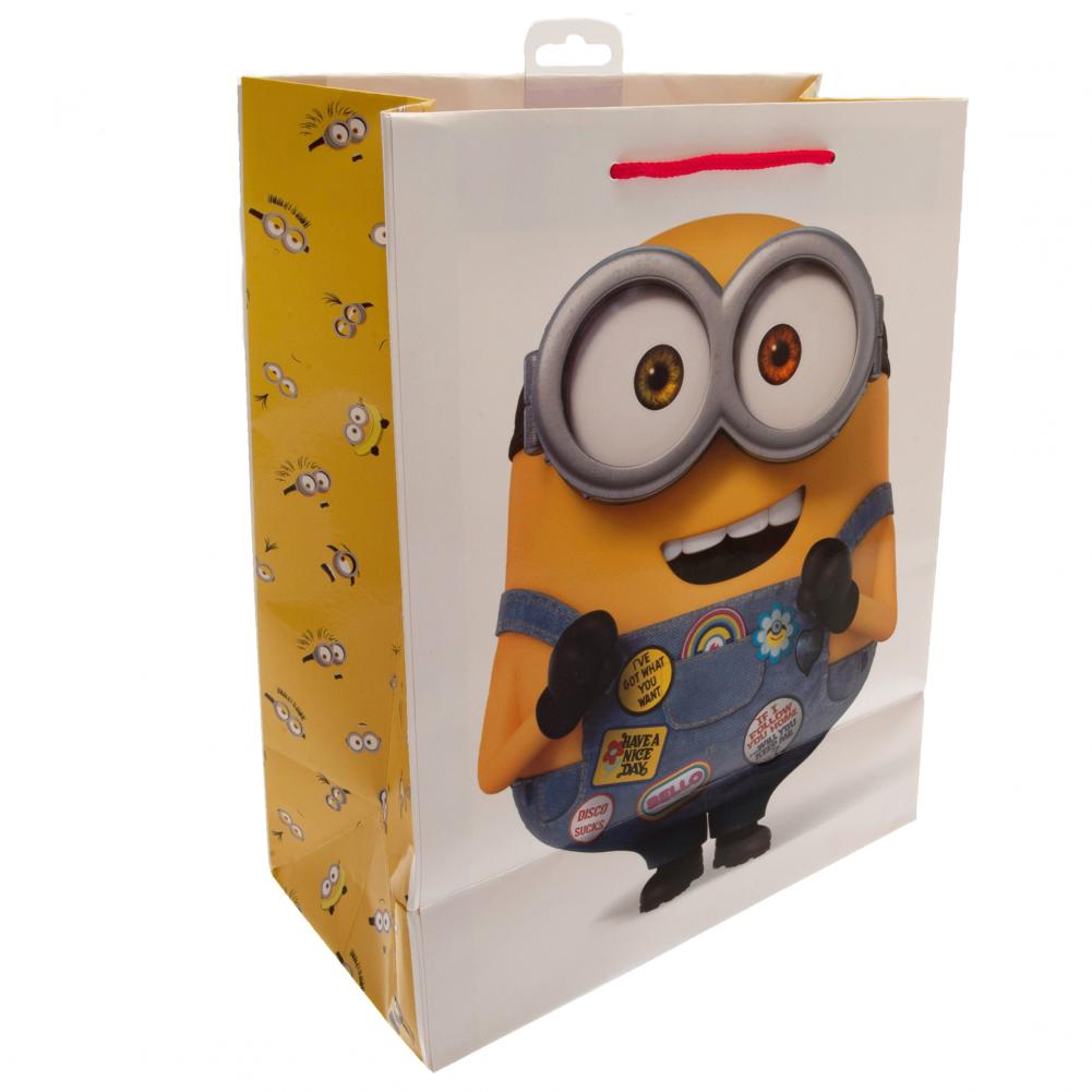 Minions Medium Gift Bag Birthday XMAS
