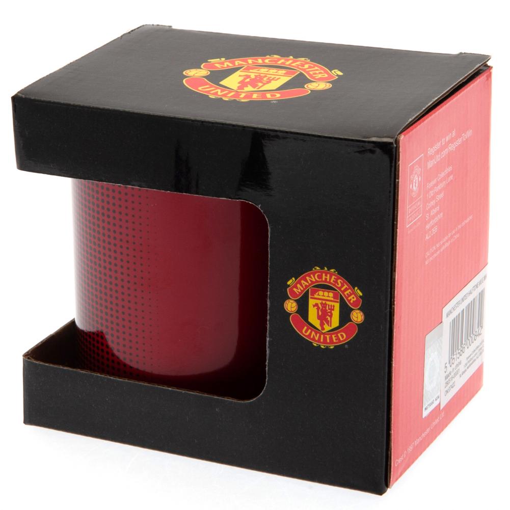 Manchester United FC Halftone Design Mug