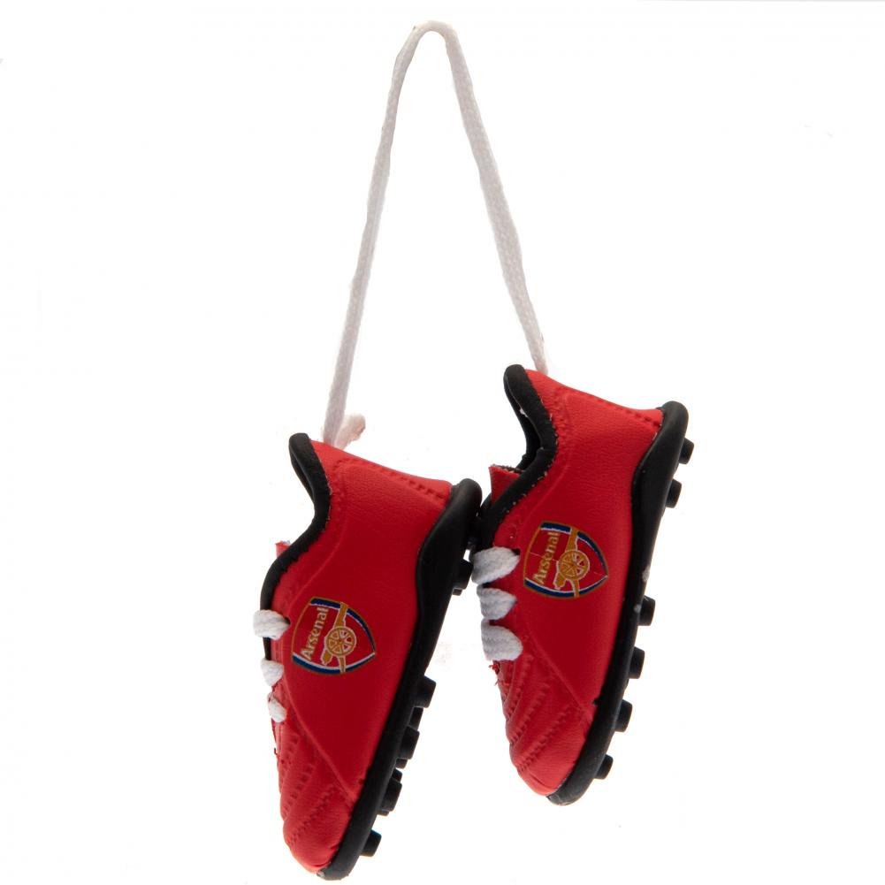 Arsenal FC Mini Boots Car Hanger