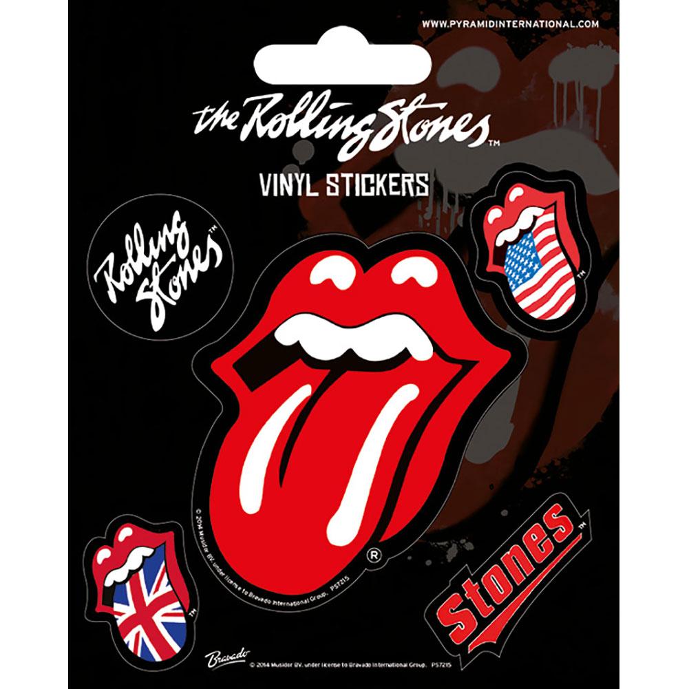 The Rolling Stones Vinyl Stickers