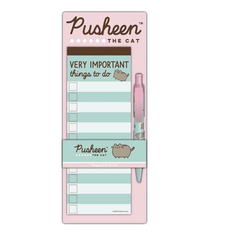 Pusheen Magnetic Very Important Things To Do List
