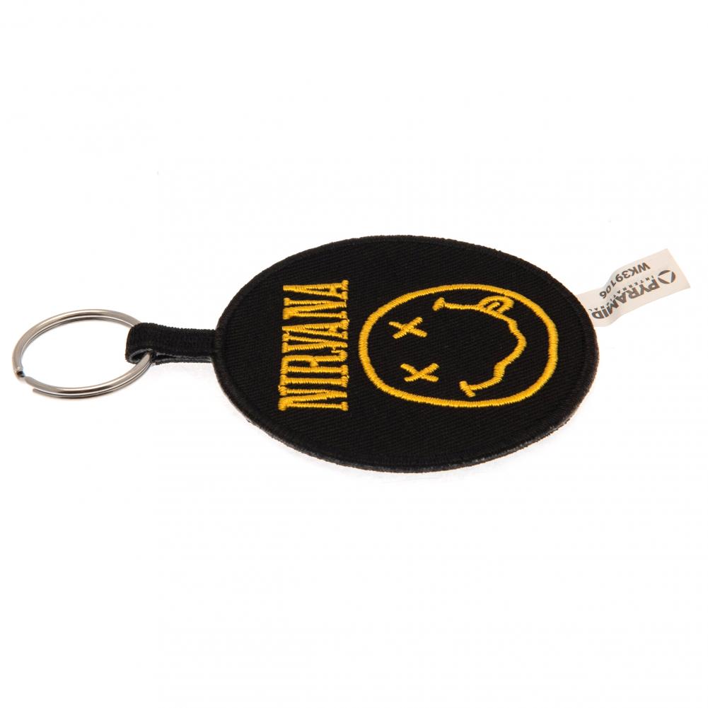 Nirvana Woven Keyring