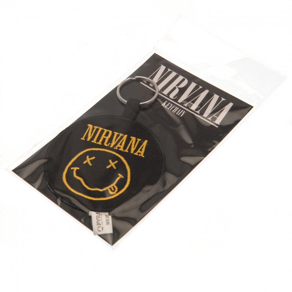Nirvana Woven Keyring