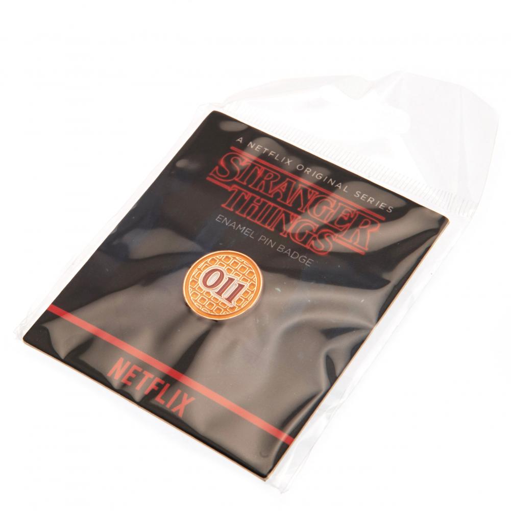 Stranger Things Eggo Pin Badge