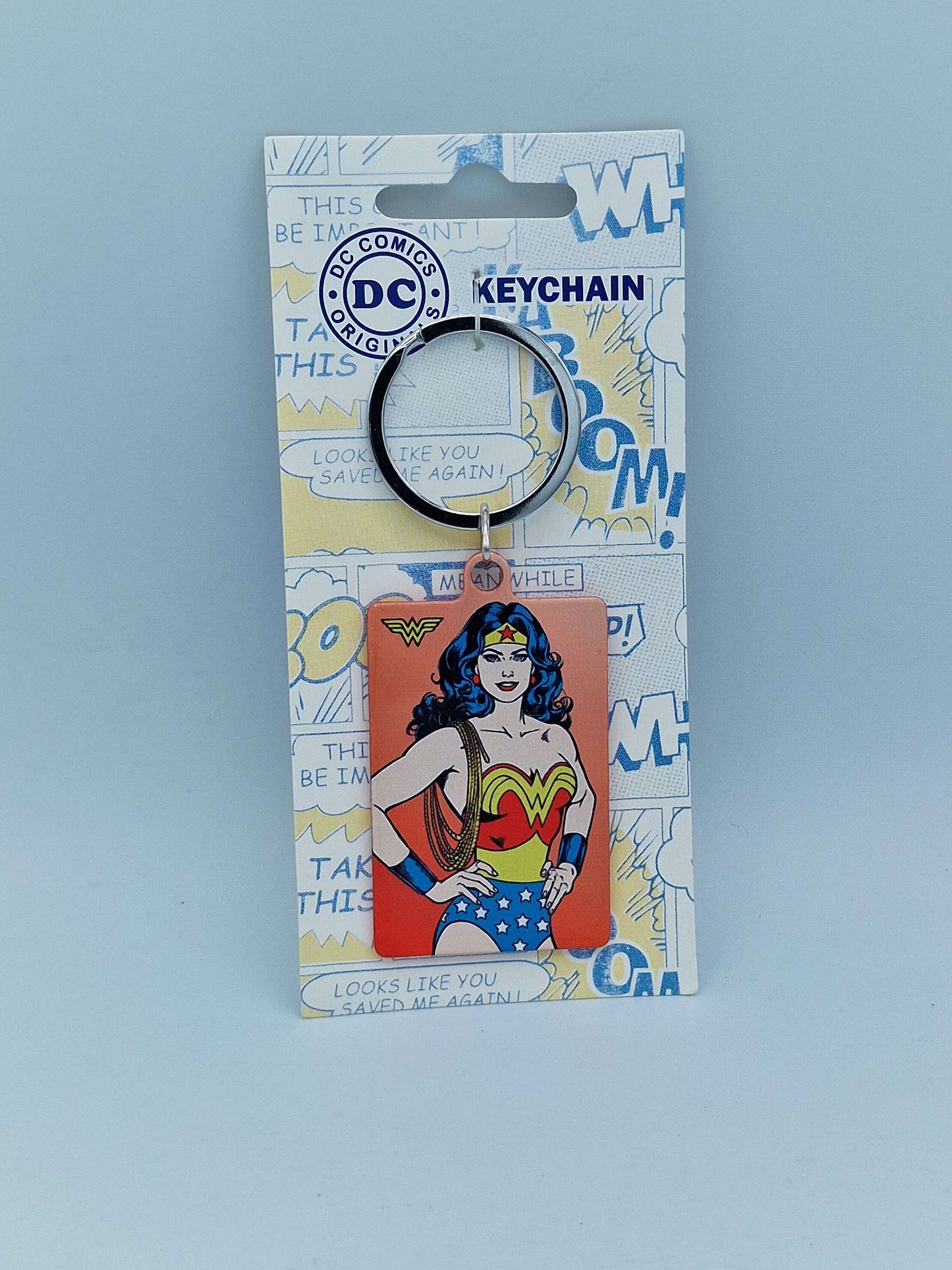 DC Comics Wonder Woman Metal Keychain