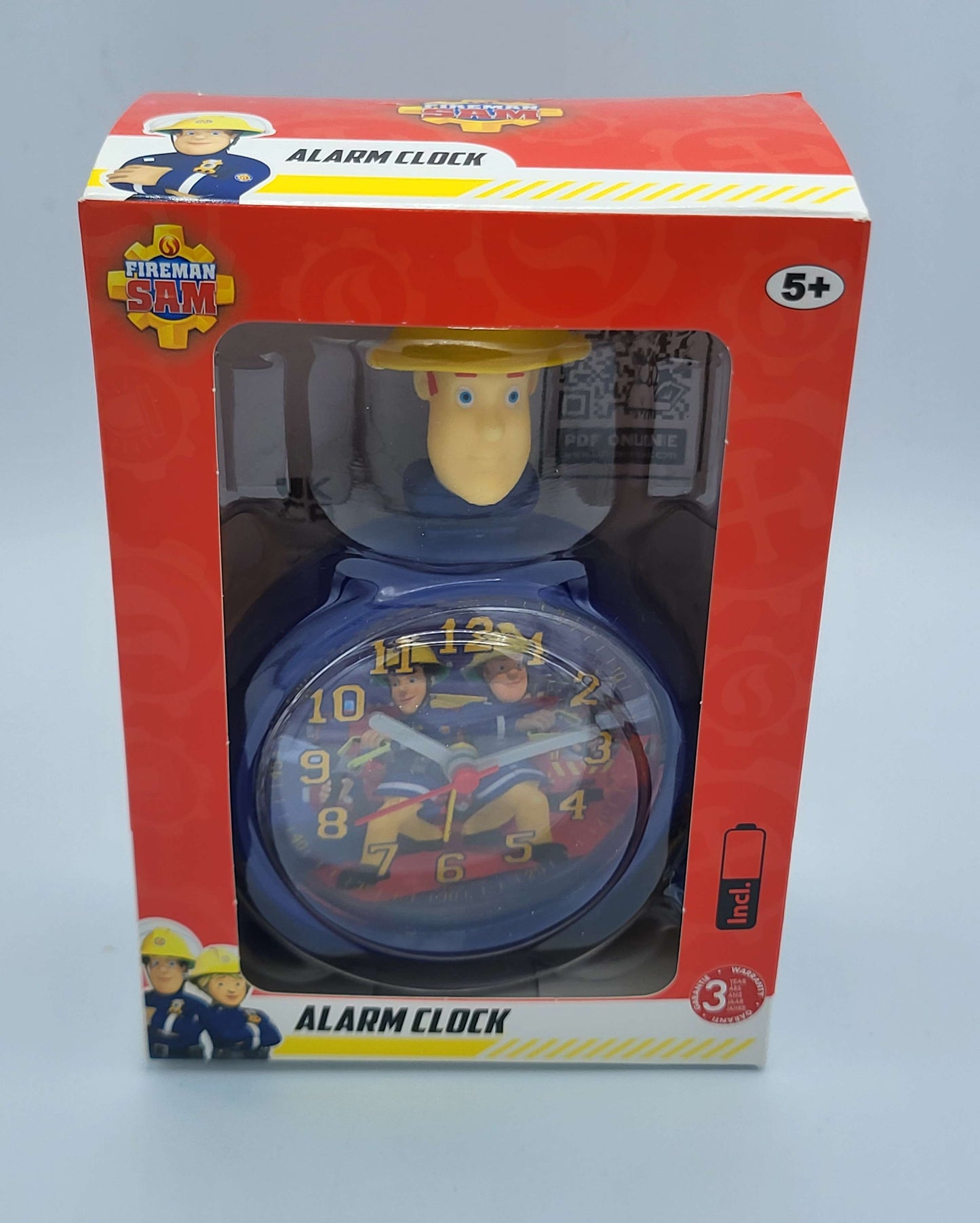 Fireman Sam Alarm Clock Ages 5+