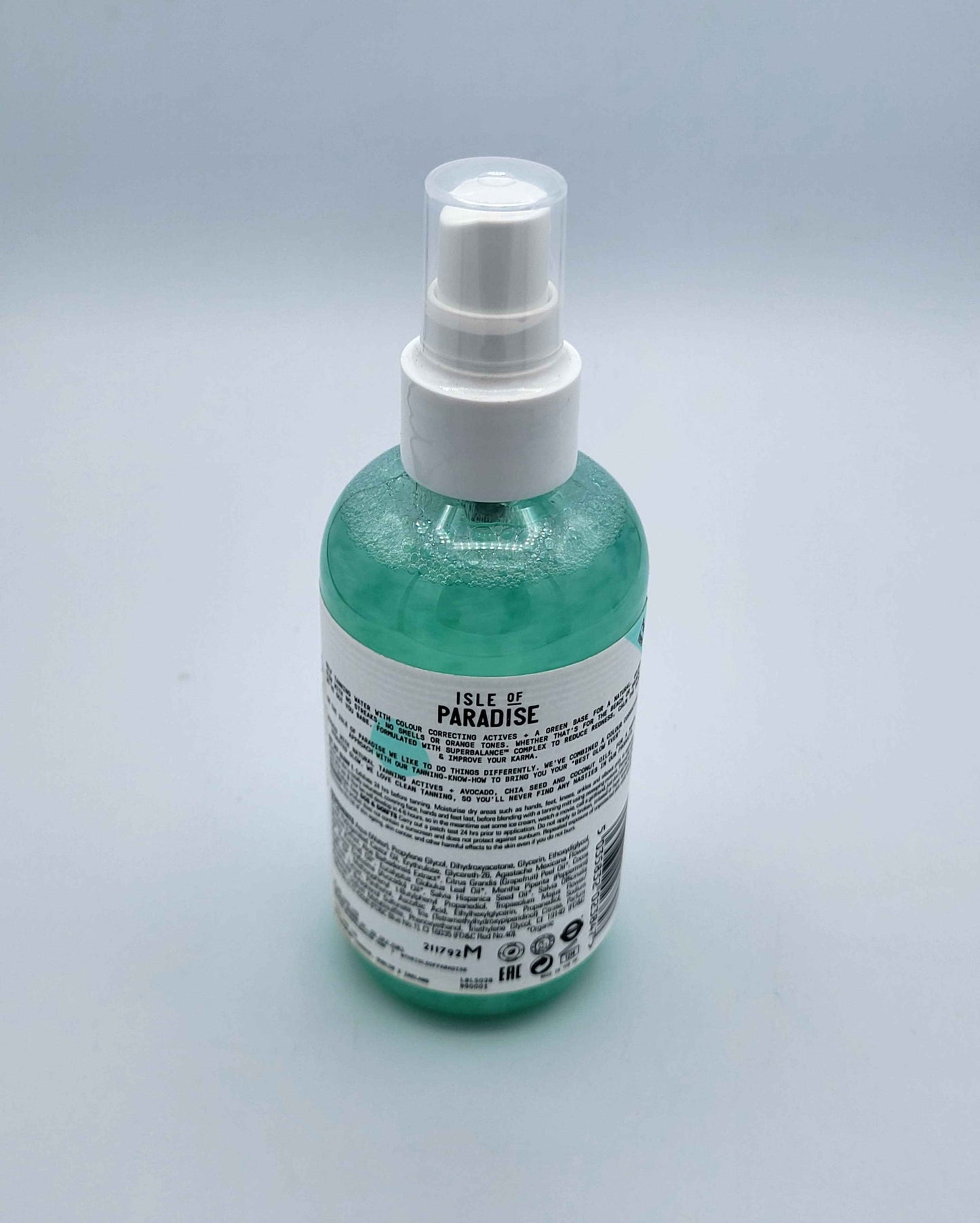 Isle of Paradise Self Tan Water Medium (200 ml) Hydrating Self Tanning Water Natural Ingredients & Vegan