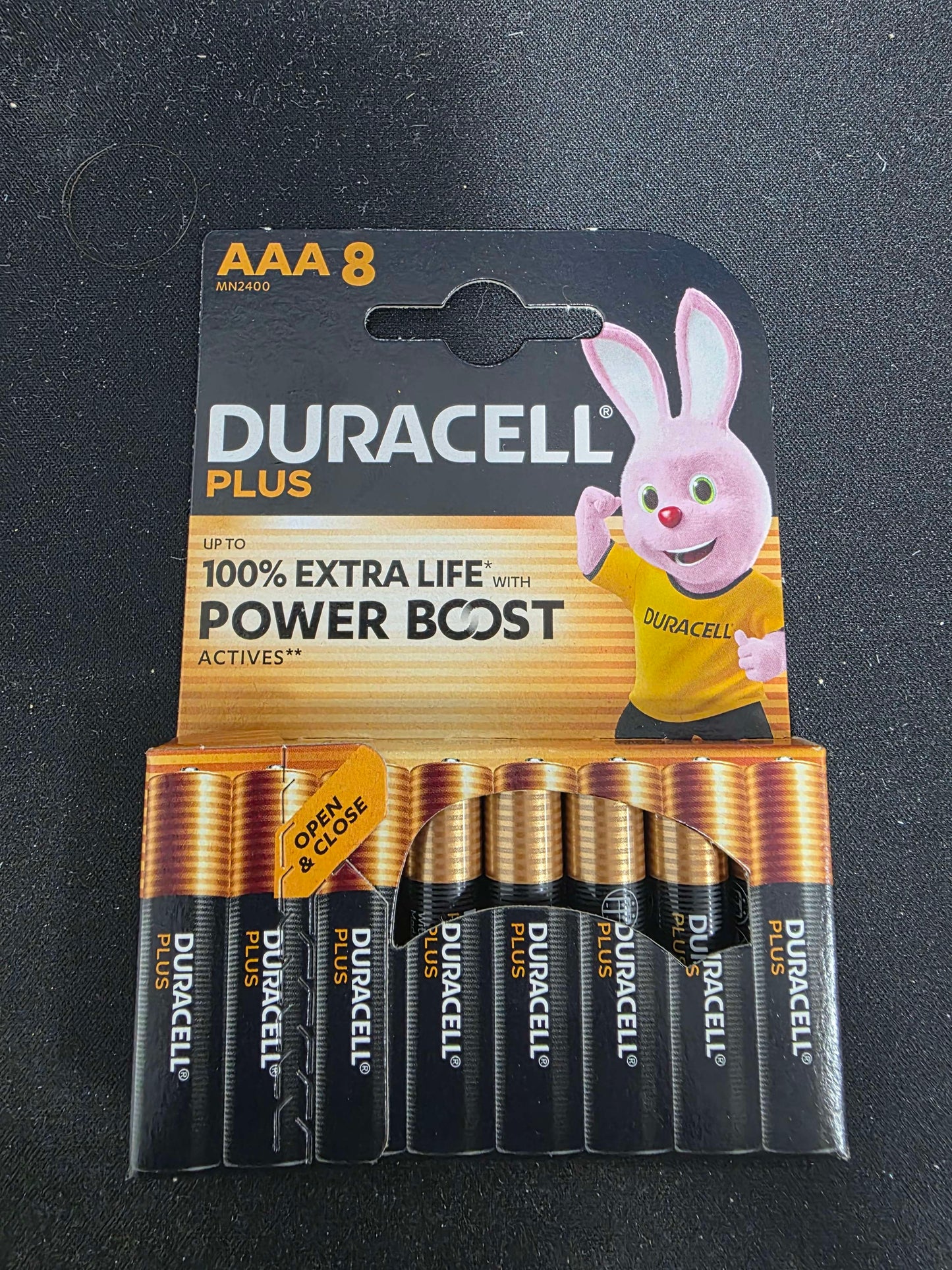 Duracell AAA Plus Power With Power Boost Actives - Pack of 8