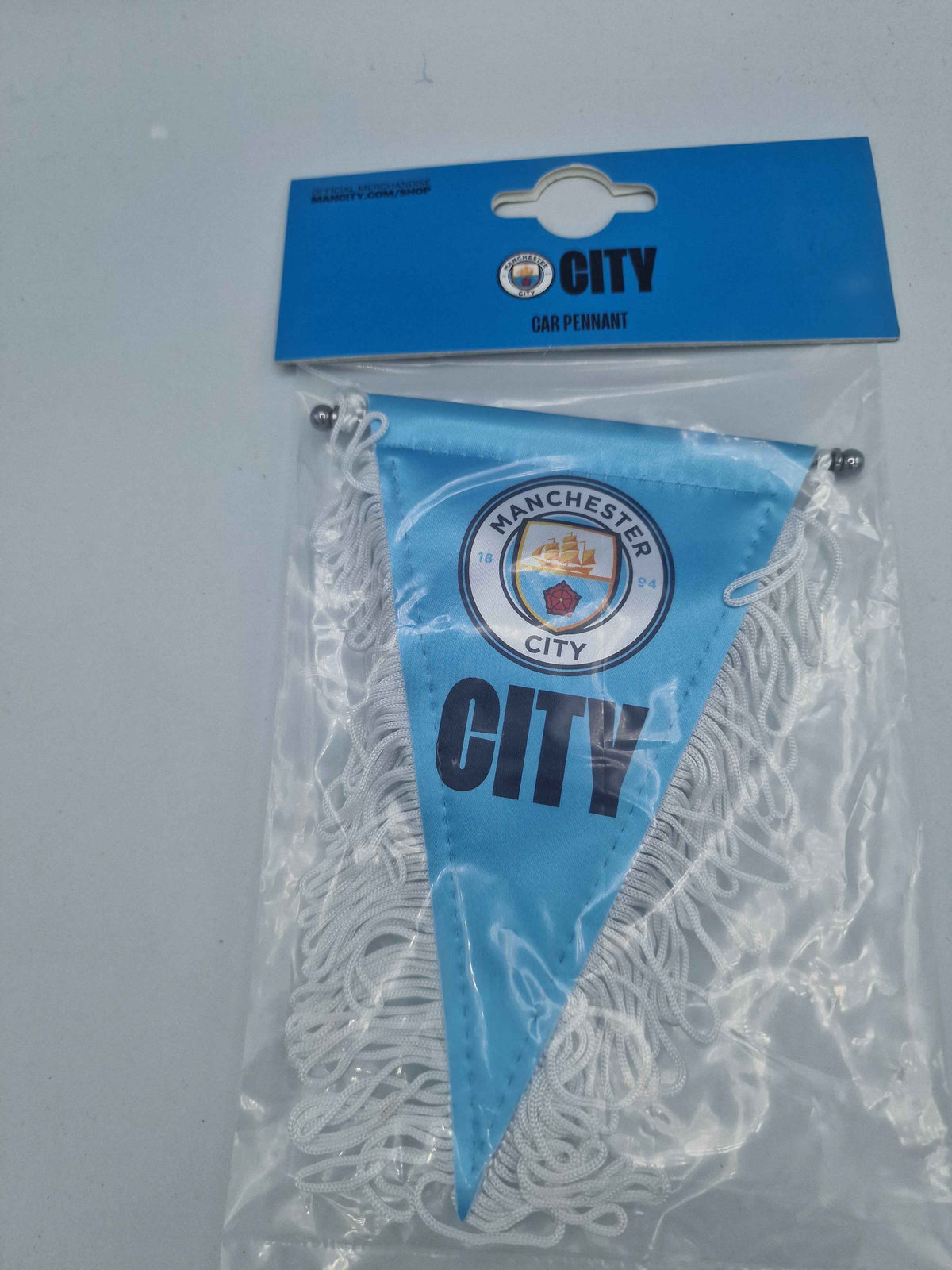 Manchester City FC Triangular Mini Pennant