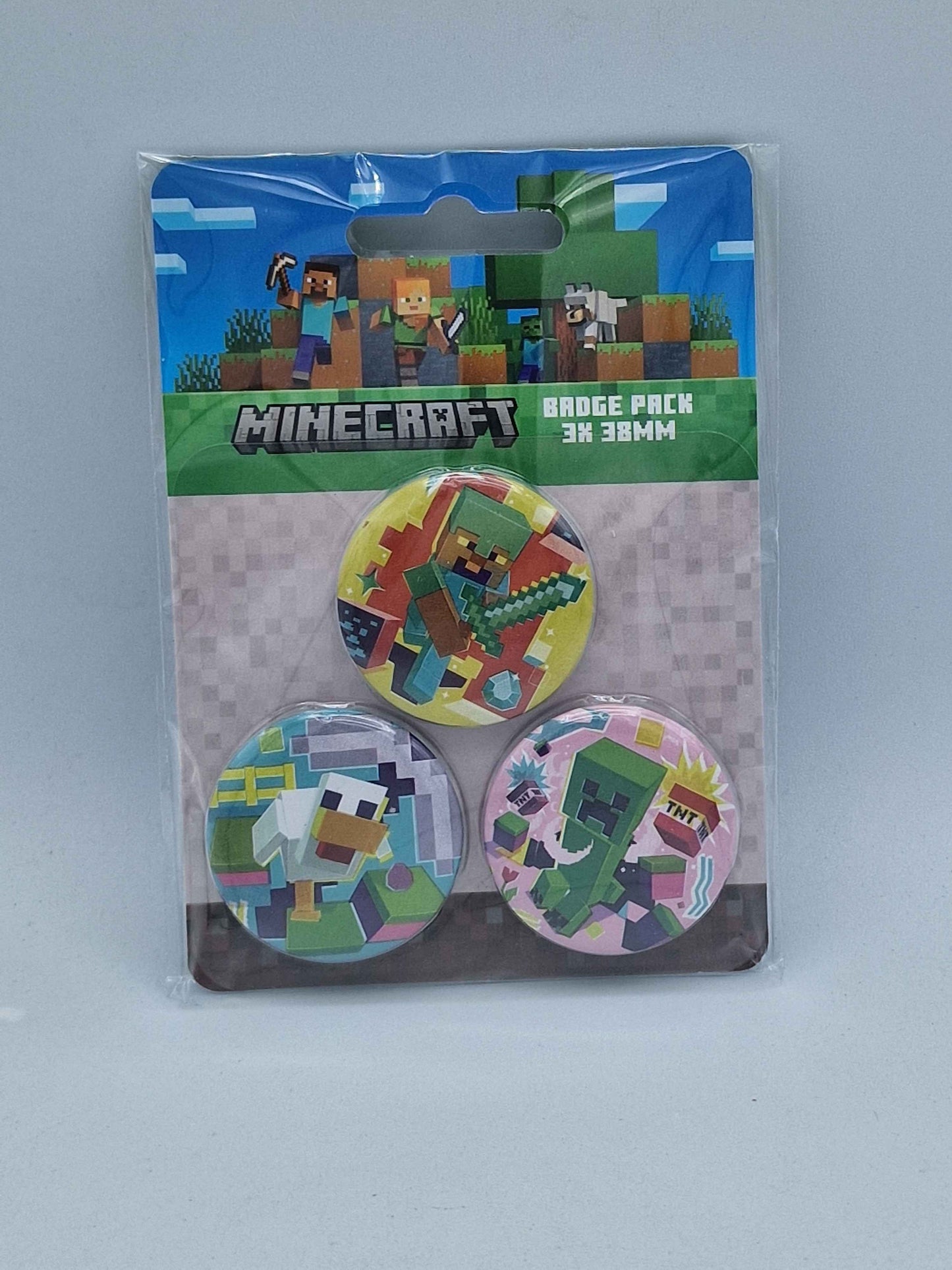 Minecraft (Characters Badge Pack