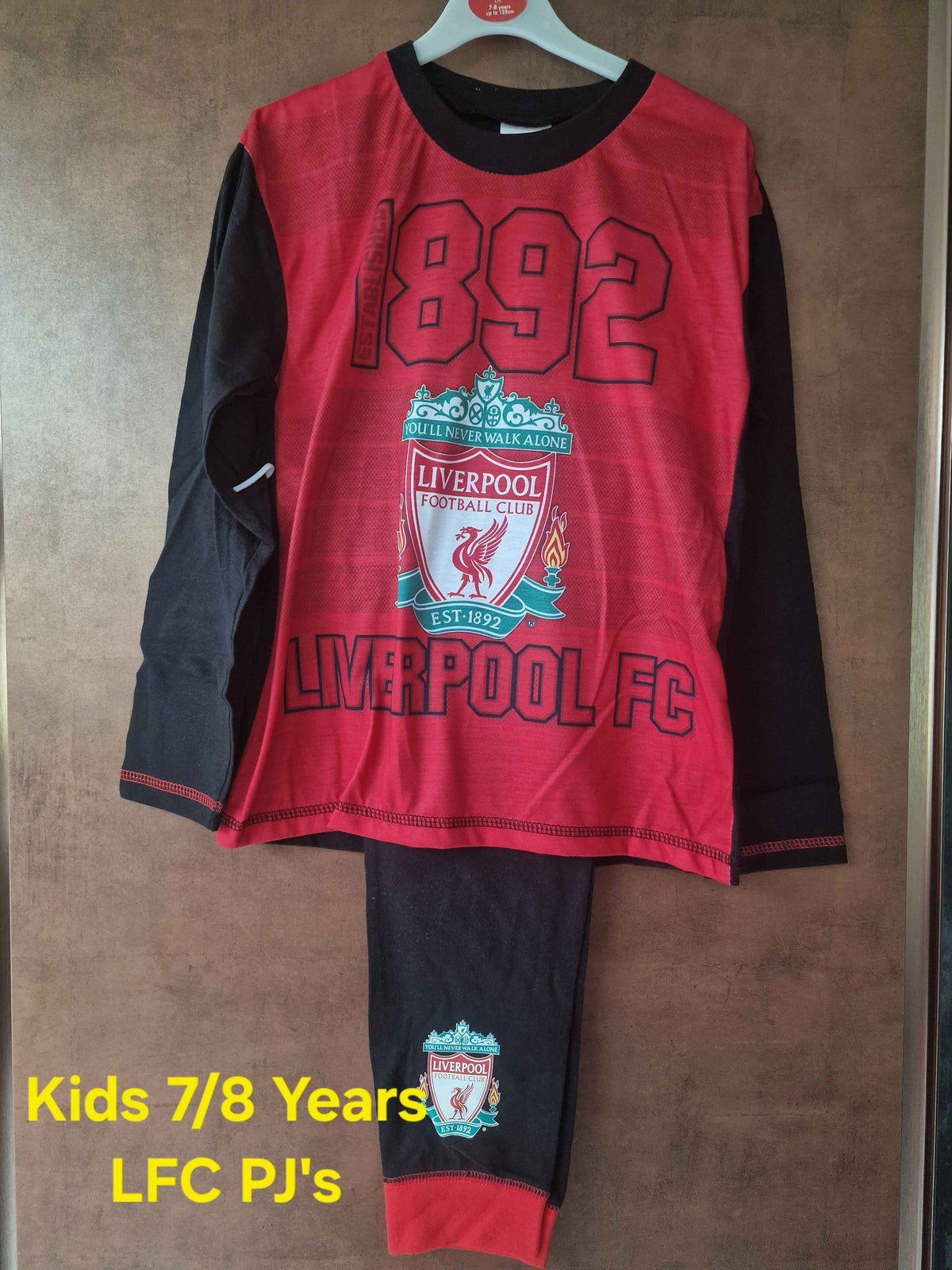 Liverpool FC 7/8years Pyjamas