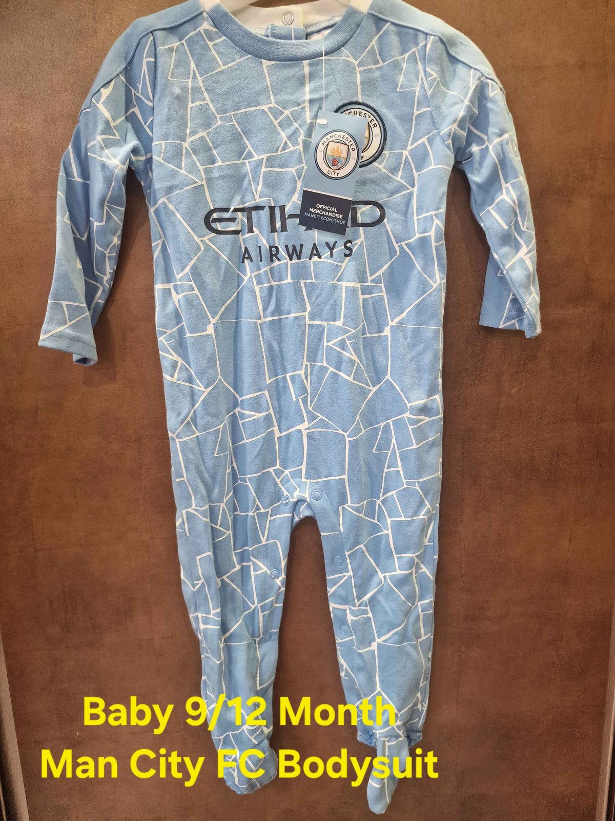 Manchester City FC Man City Sleep Suit Set