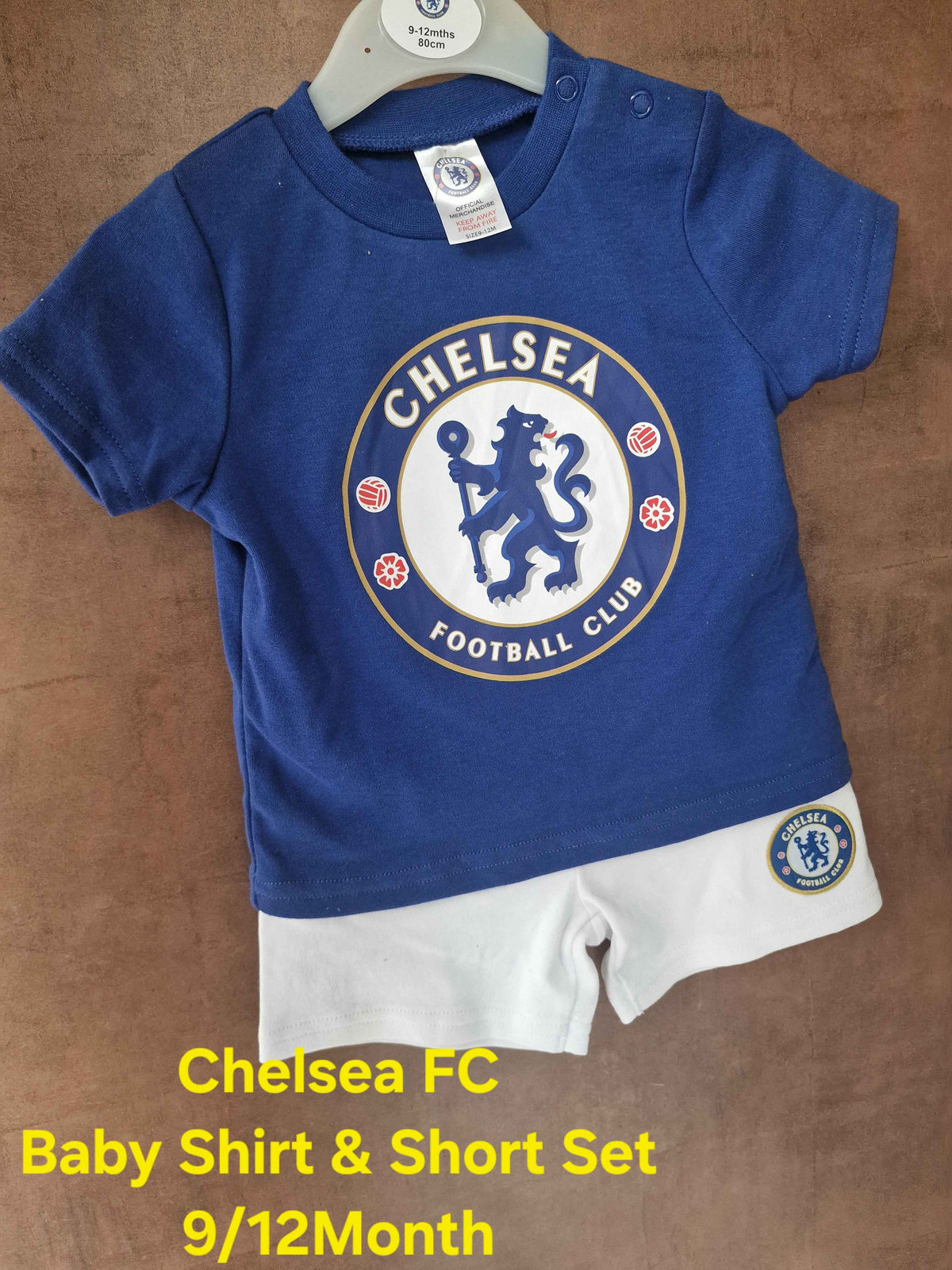Chelsea fc Shirt & Shrt Set 9/12Month