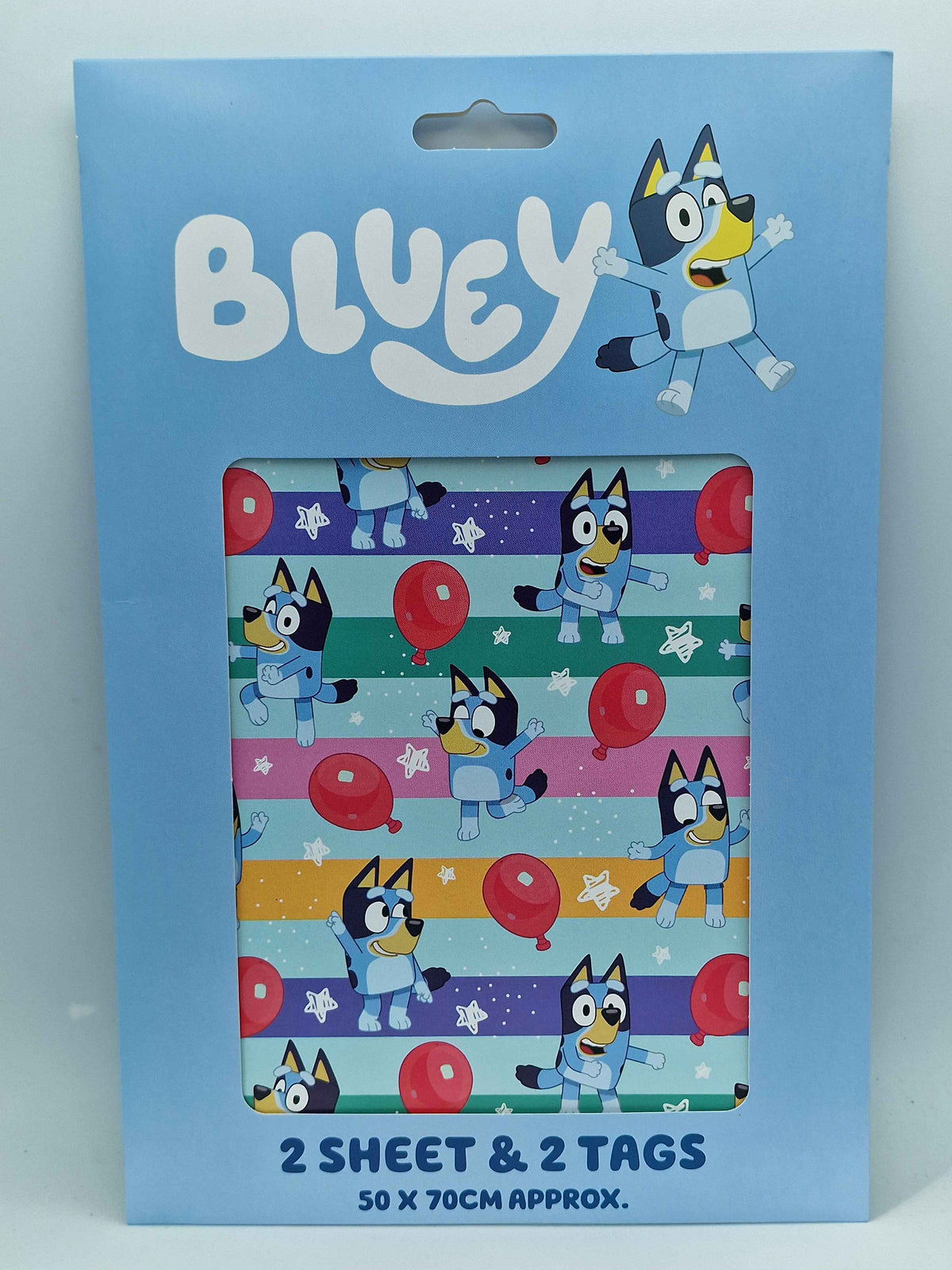 Bluey Balloon Gift Wrap