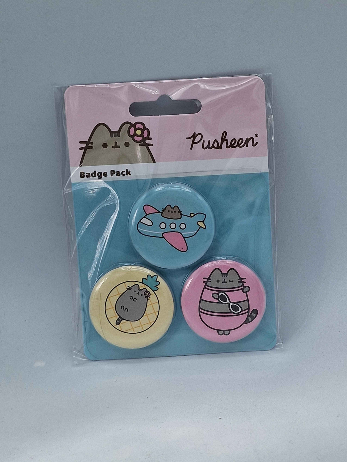 Pusheen 3 Button Badges