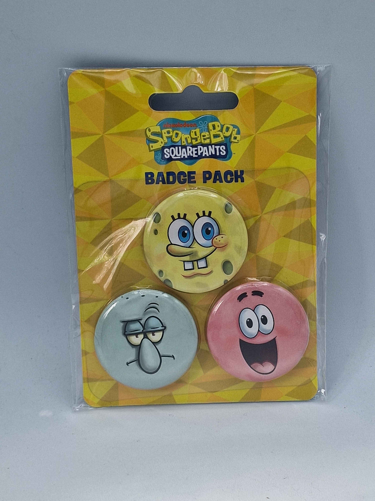SpongeBob SquarePants 3 Button Badges