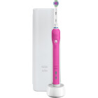 Oral-B Pro 680 Cross Action Electric Rechargeable Toothbrush with Travel Case, Pink