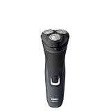 Philips Series 1000 Dry Men's Electric Shaver with PowerCut Blades & pop-up Trimmer, Street Grey