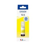 Epson EcoTank 104 Yellow Genuine Ink Bottle