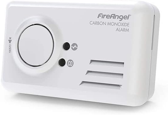 Fireangel CO-9B Carbon Monoxide Alarm, Kitemark Approved, 7 Year Life, White, 1 pack