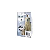 Epson 26 Polar Bear Photo Black Genuine, Claria Premium Ink Cartridge, Standard Capacity