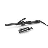 TRESemme Defined Curls 16mm Curling Tong, Ceramic-Coated Hair Curler, Up to 185°C, Worldwide Use, Black, 271TU
