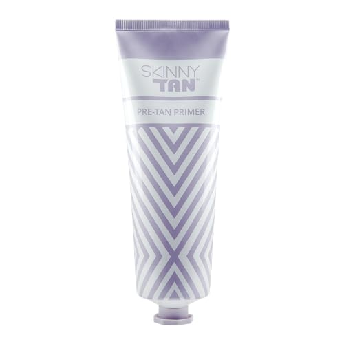 Skinny Tan Pre-Tan Primer - Natural Streak-Free Self Tan Results With Skin Exfoliator, Vegan & Cruelty Free, 125ml