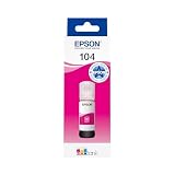 Epson EcoTank 104 Magenta Genuine Ink Bottle