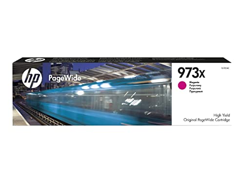 HP 973X Magenta PageWide Inkjet Cartridge High Yield F6T82AE