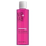 Nip+Fab Fresh, Salicylic Fix Gel Face Cleanser with Niacinamide, Hydrating BHA Facial Cleansing Face Wash, 145 ml