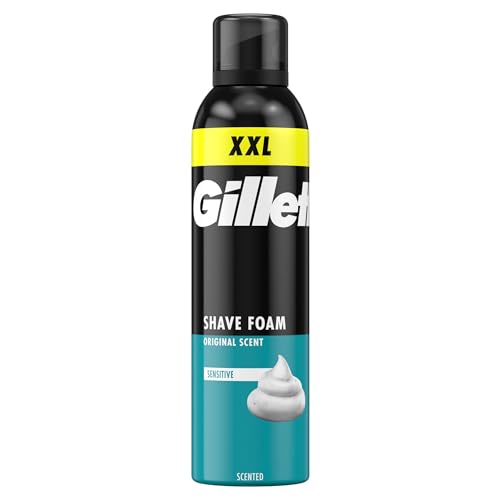 Gillette Classic Sensitive Shave Foam, for Sensitive Skin, 300ml