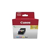 Canon CLI-551 C M Y BK Pack of 4 cartridges (Black Cyan Magenta Yellow) Genuine (Recycled Cardboard Multipack)