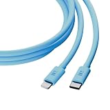 Juice USB C to Lightning Cable 2m (Aqua) | MFi Certified Fast Charging Lead