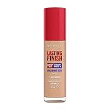 Rimmel Lasting Finish 35Hr Foundation 160 Vanilla, Full Coverage, Hydrating, SPF20, Hyaluronic Acid, Vitamin E, 2% Niacinamide, All Day Wear, Vegan, Cruelty Free