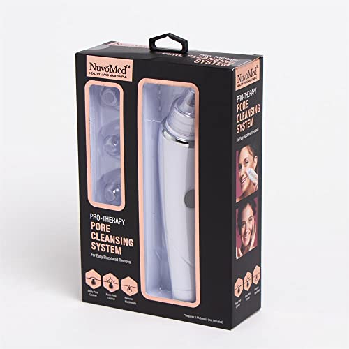 Pro-Therapy Pore Cleansing System Pore Cleaner, Rejuvenates and refreshes skin, Requires 2 x AA batteries (included)