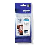 Brother LC-427C Inkjet Cartridge, Cyan, Single Pack, Standard Yield, Includes 1 x Inkjet Cartridge, Genuine Supplies