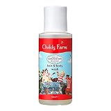 Childs Farm - 3 in 1 Swim, Body Wash, Shampoo & Conditioner, Sensitive Skin, Strawberry & Organic Mint, Travel Size, 50ml