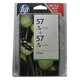 HP Original 57 2-Pack Tri-colour Ink Cartridges