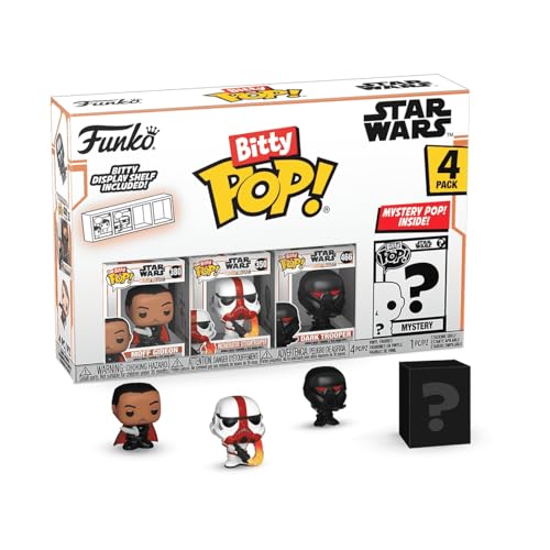 Bitty POP! - Star Wars: The Mandalorian - Moff Gideon - 4-Pack w/display + Mystery Mini Figure /75454