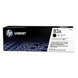 HP CF283A 83A Original LaserJet Toner Cartridge, Black, Single Pack