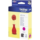 Brother LC-121M Inkjet Cartridge, Magenta, Single Pack, Standard Yield, Includes 1 x Inkjet Cartridge, Brother Genuine Supplies
