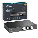 TP-Link TL-SG1016D 16-Port Gigabit Desktop/Rackmount Network Switch