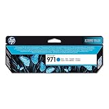 HP CN622AE 971 Original Ink Cartridge, Cyan, Single Pack