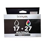 Lexmark No 17 And No 27 Ink Cartridge Black And Colour Combo-pack 7.4ml And 9.2ml
