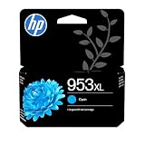 HP 953XL Cyan Original Ink Cartridge, High Yield