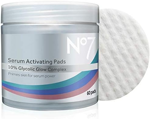 No 7 Serum Activating Pads 10% Glycolic Glow Complex