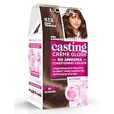 L’Oréal Paris Casting Crème Gloss Semi-Permanent Hair Dye, 513 Iced Truffle