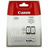 Canon PG-545 Black + CL-546 Colour Genuine Ink Cartridges – Multipack