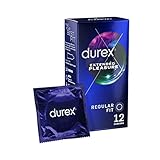 Durex Extended Pleasure Condoms, Clear, Pack of 12